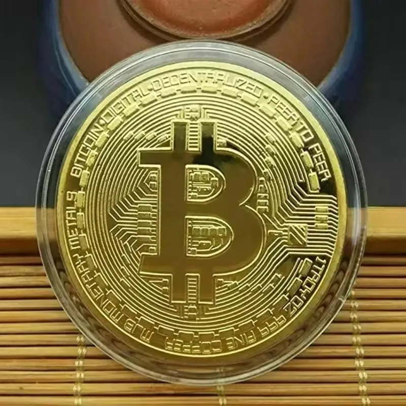 Cosplay Prop Business - Unieke Bitcoin-herdenkingsmunten Het perfecte relatiegeschenk voor