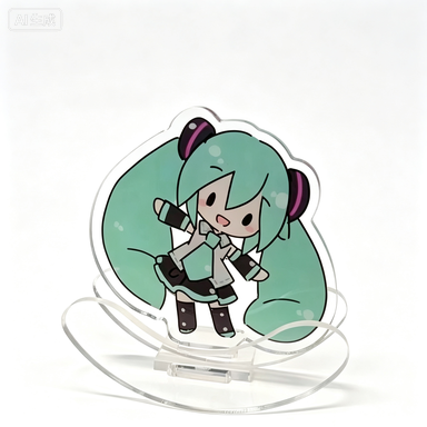 Cosplay Prop Display - Hatsune Miku acryl schudfiguur decoratie, schattige