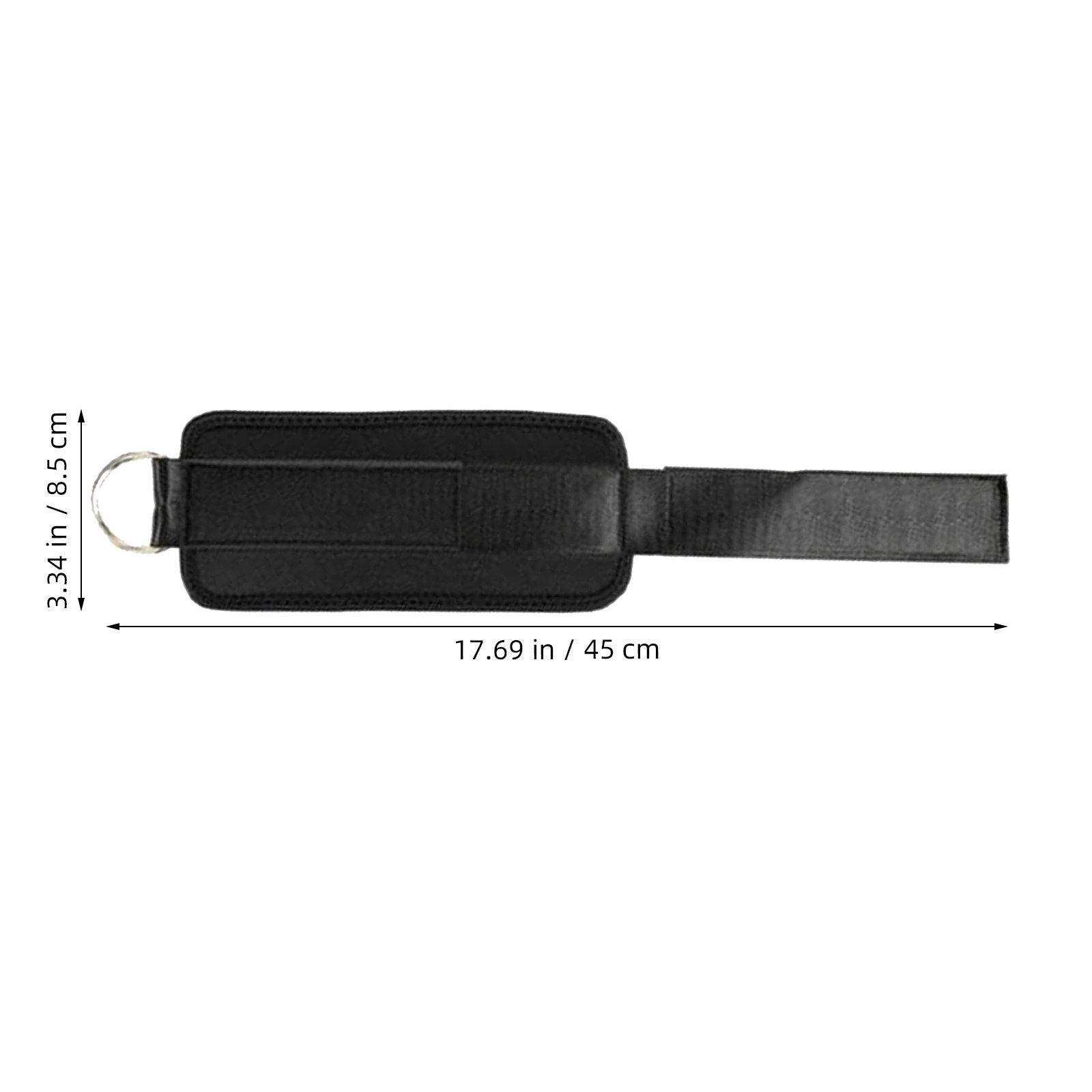 D Ring Strap - 2 stuks enkelbanden voor beenkrachttraining, verstelbare