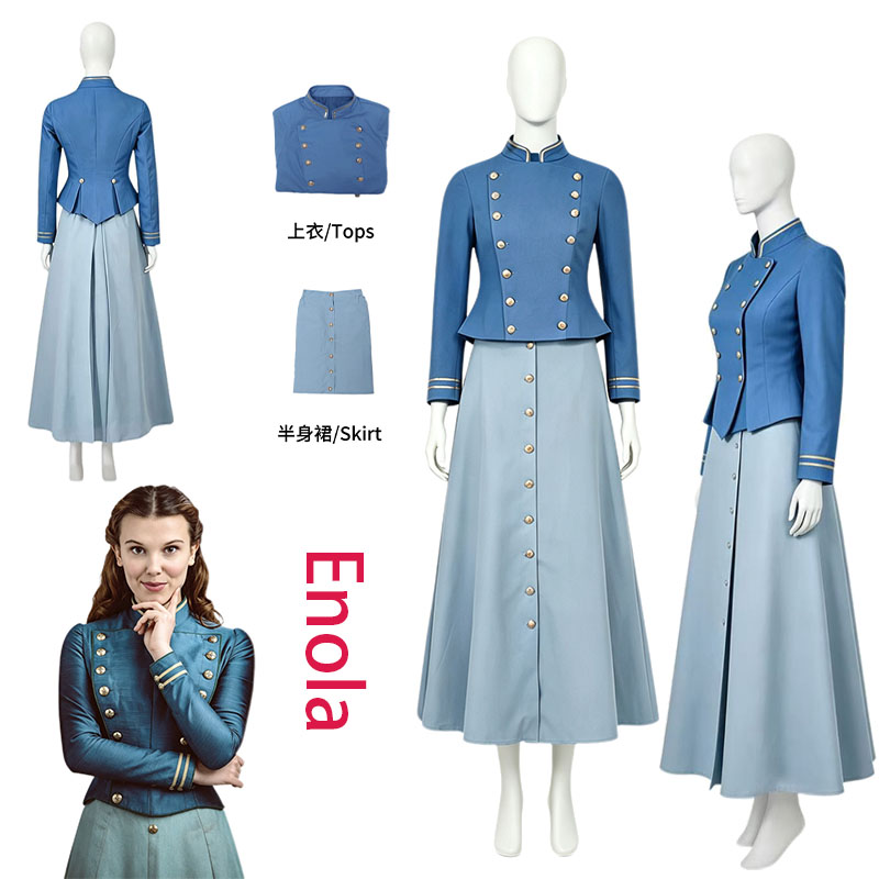 Cosplay Prop - WHH Movie Enola Cosplay Kostuum Holmes