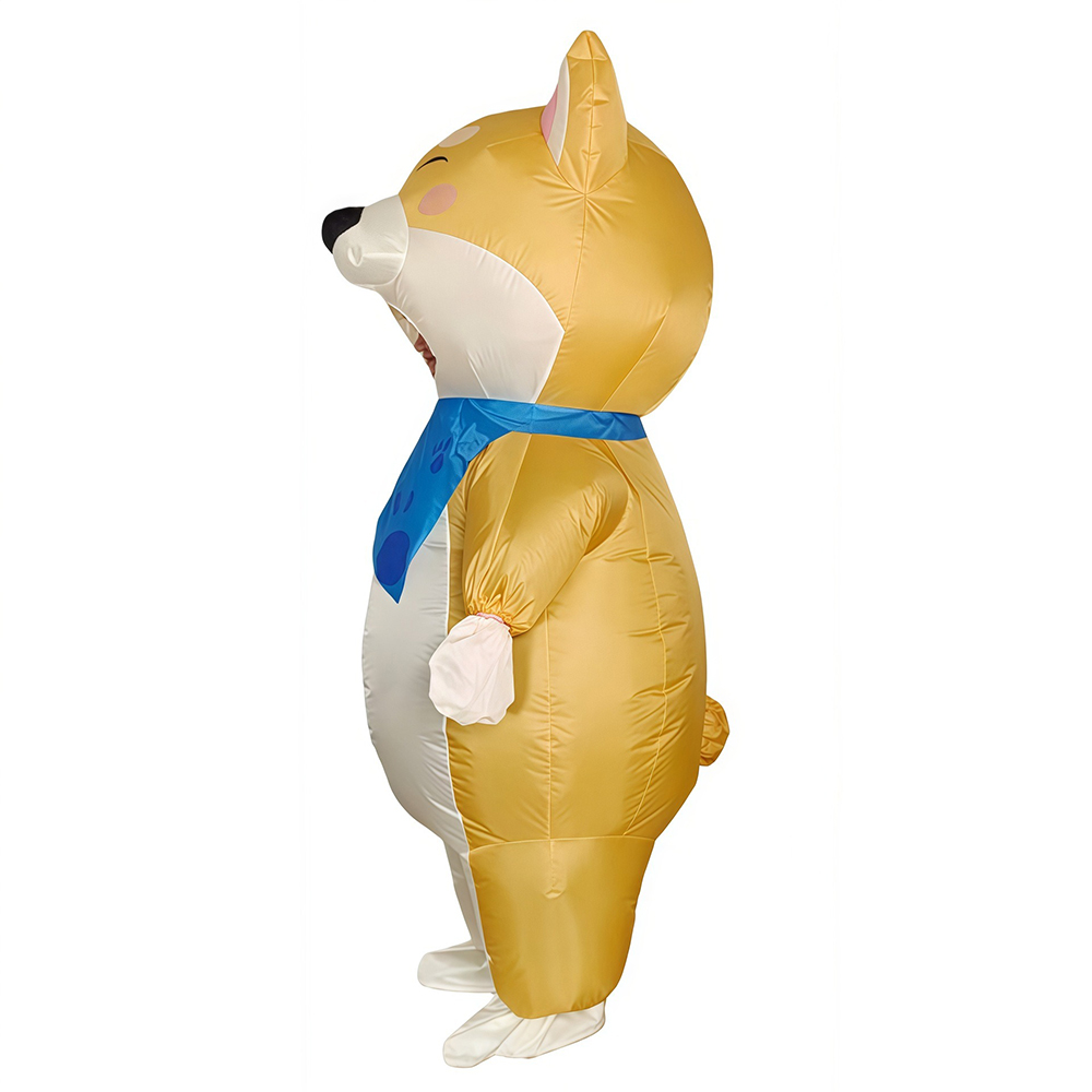 Draag een sjaal Geel hond opbl - Cosplay Prop Business recensie en prijs