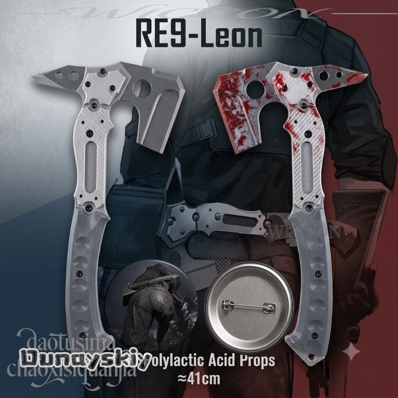 Leonn Hoge Kwaliteit Nep Tacti - Cosplay Prop Axe recensie en prijs