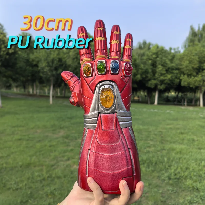 1:1 superhelden Handschoen gou - Cosplay Prop Axe recensie en prijs